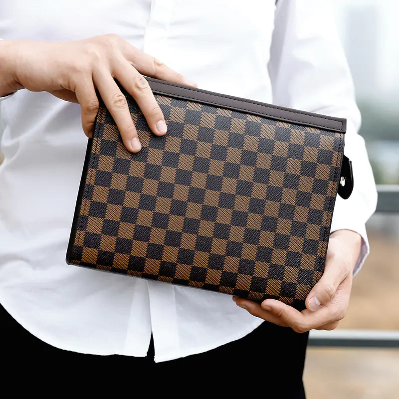 Men's Multifunctional Handbag - Stylish Envelope Clutch